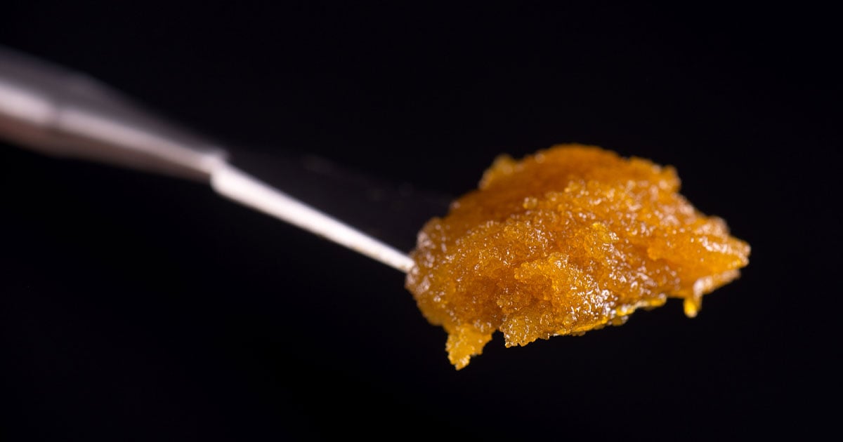 Cannabis concentrate resin
