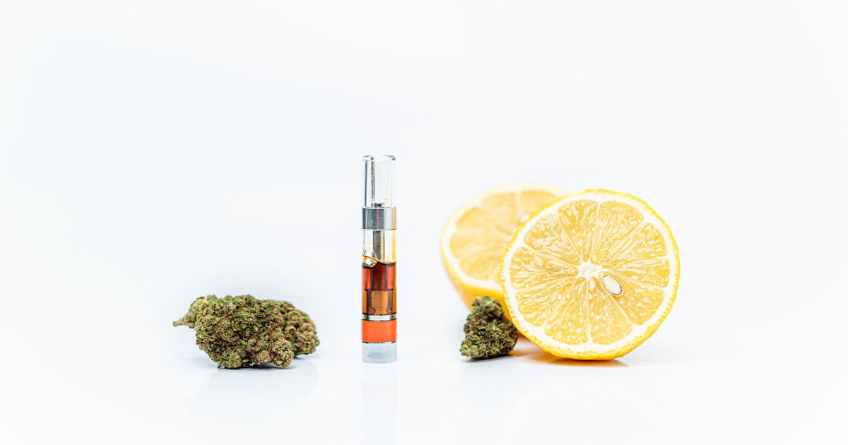 Cannabis products and lemon