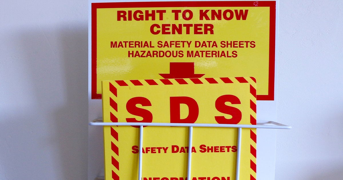 Safety data sheets