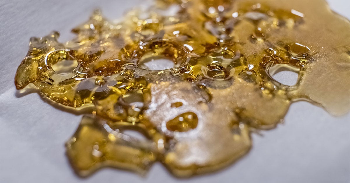 Cannabis Shatter Extract